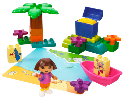 Lego Dora's Treasure Island