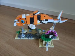 Swimming Koi Fish Base