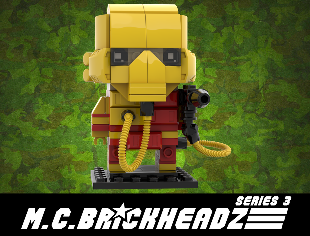 Lego Blowtorch (1984) - M.C.Brickheadz series 3