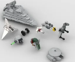 Star Wars nanoship collection
