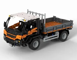 municipal transporter with three-way tipper CB003