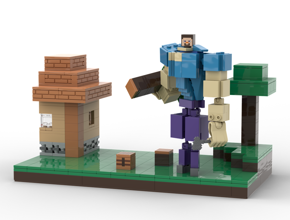 Lego Buff steve