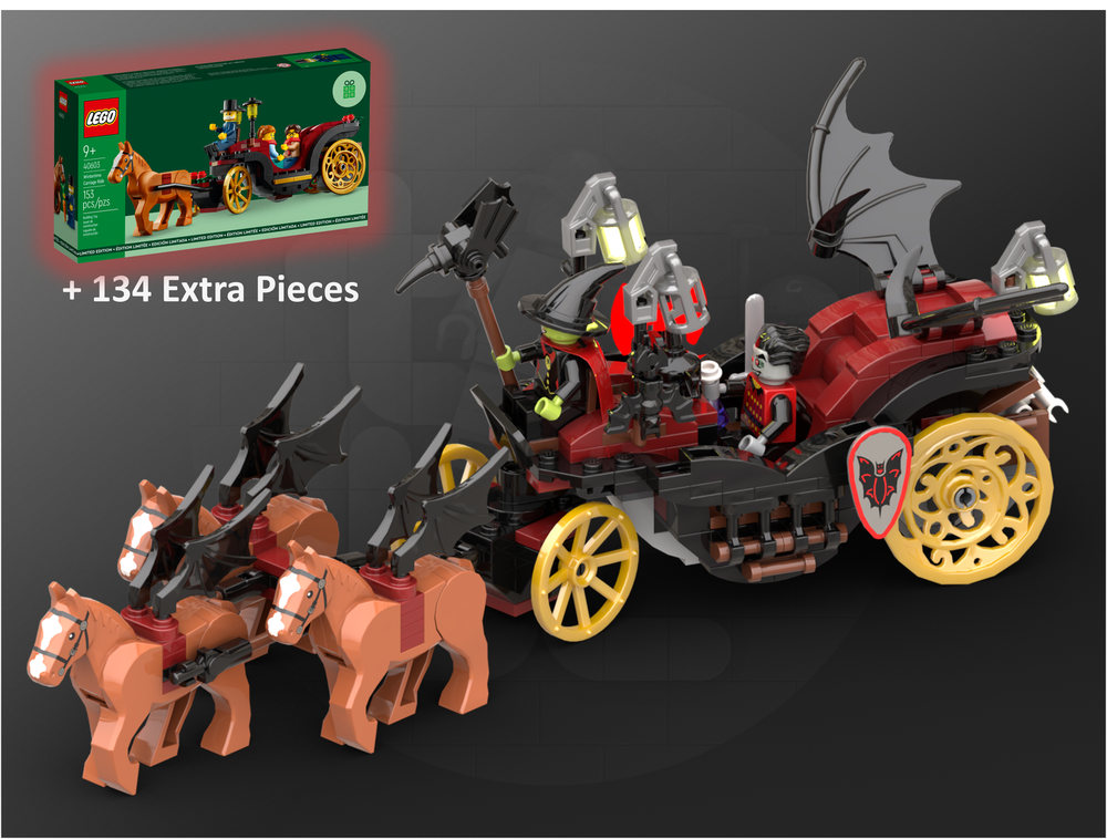 Lego 40603 - Batlords Carriage - A Fright Knights Mod