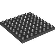 Duplo Plate 8 x 8 / Black