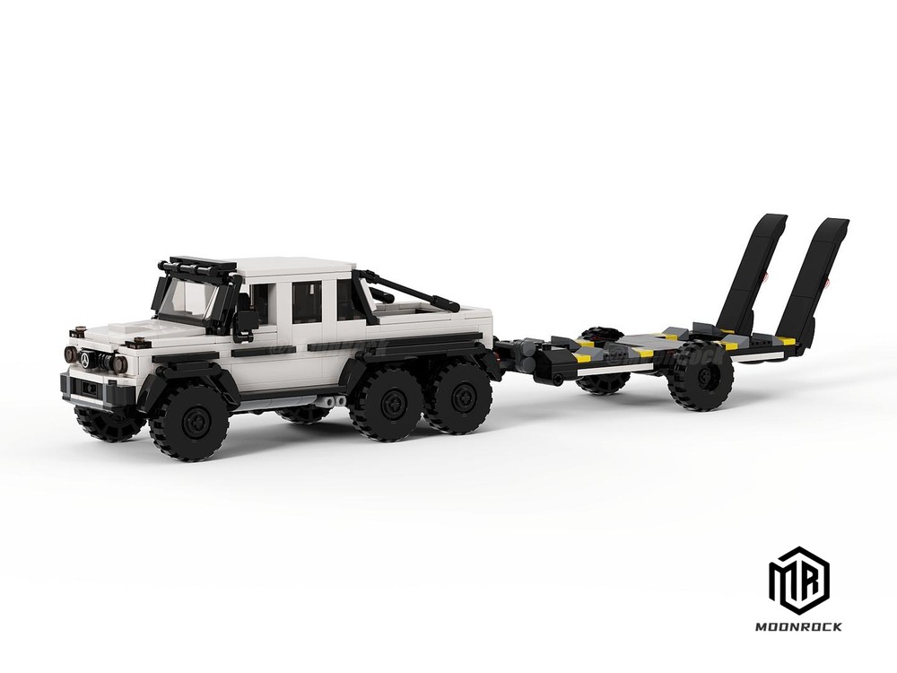 Lego Mercedes-Benz AMG G63 6x6 and Trailer