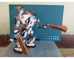 Blazing Falcon mech