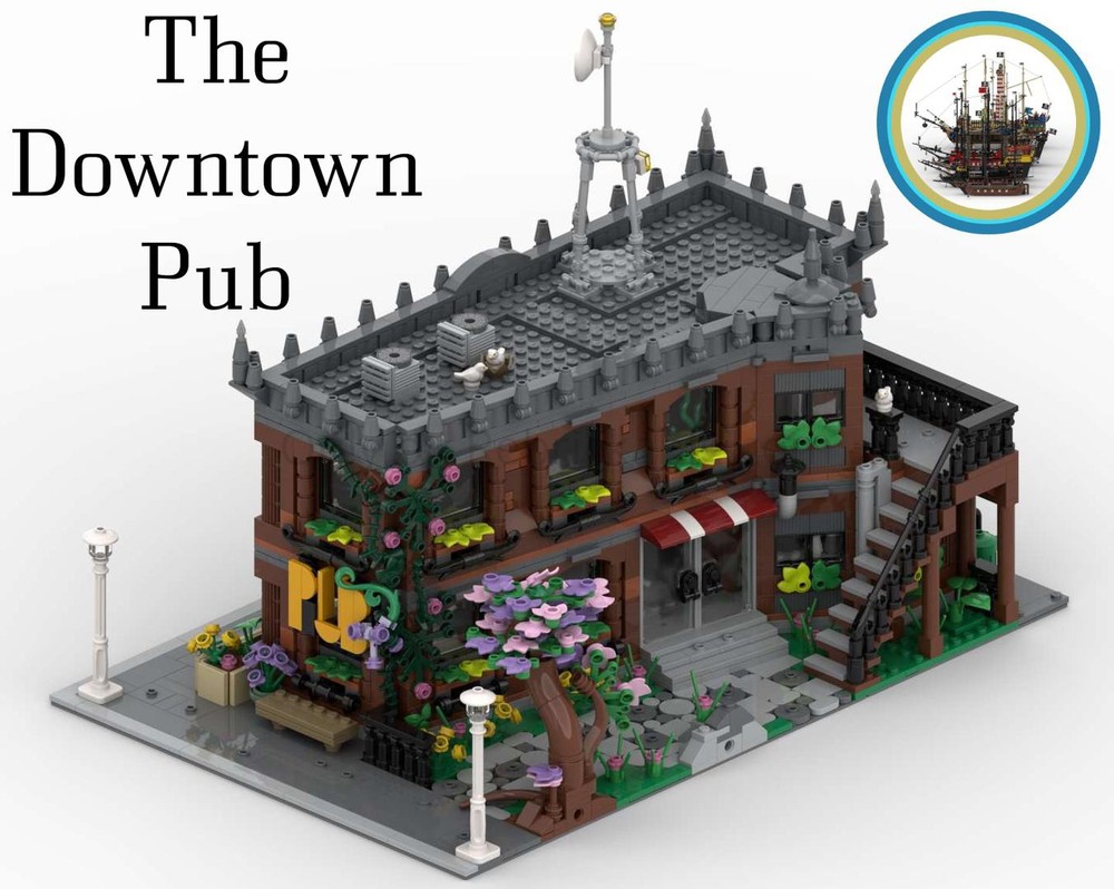 Lego The Downtown Pub | Modular Building