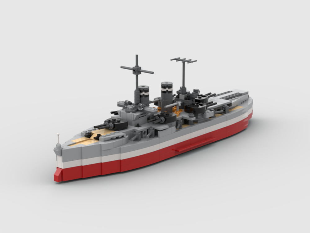 Lego German Nassau Klasse Warship