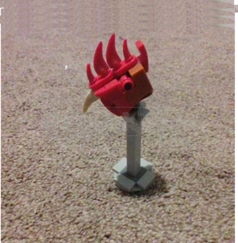 Lego Collectable Bird Heads: Rooster