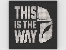 This is the Way Mosaic Art