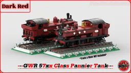 (Dark Red) GWR 57xx Class (8w)