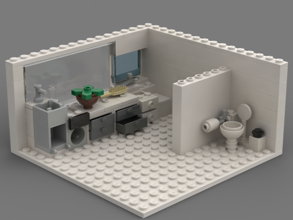 Lego Washroom / Bathroom