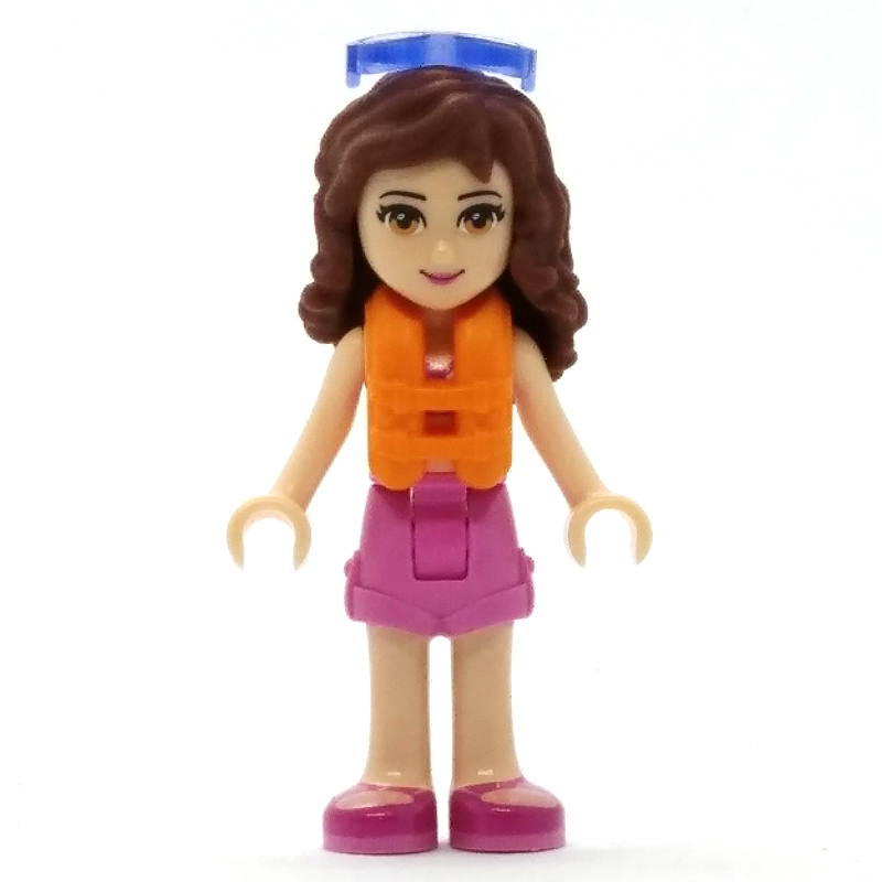 Lego Olivia - Dark Pink Bikini, Dark Pink Trousers
