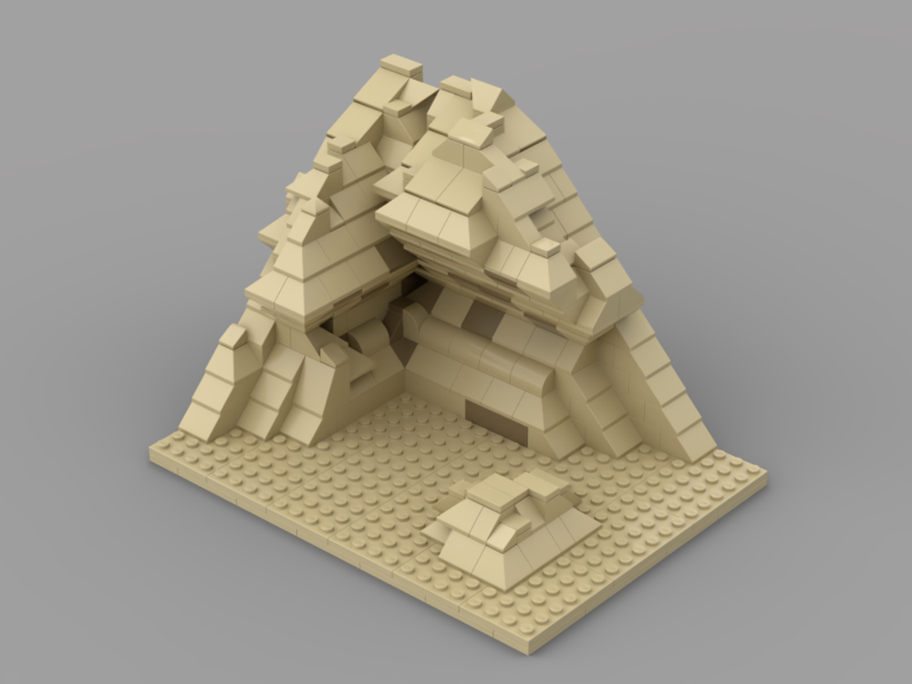 Lego Desert Cave