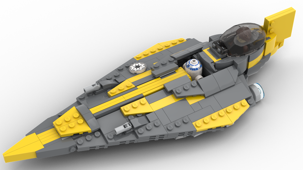 Lego Anakin's Delta-7B Starfighter