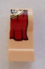 Leg, Left with SW Leia Slave Pattern