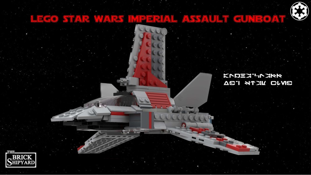 Lego Imperial Assault Gunboat Midi Scale