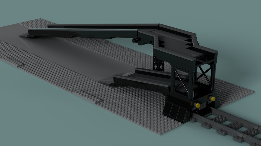 Lego Rail Car Transporter Ramps