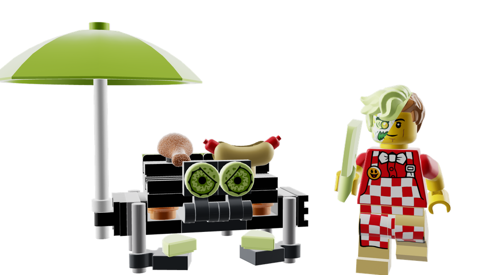 Lego Chief Alonso haunted grill