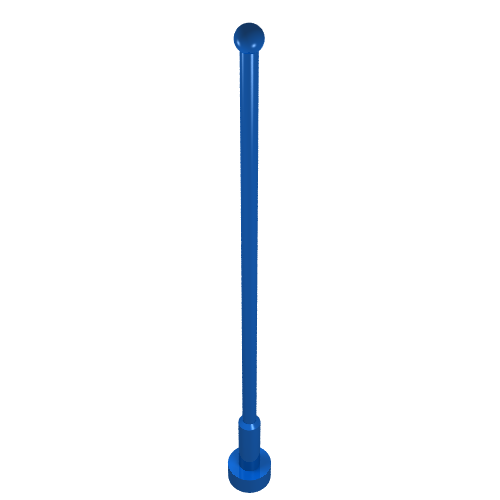 Lego Antenna 8H Whip / Blue