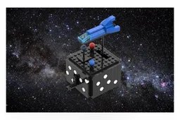 Lego Space Kinetic Sculpture