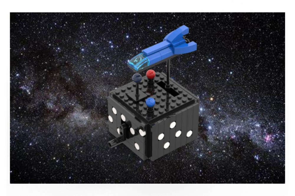 Lego Space Kinetic Sculpture