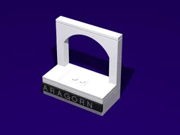 King Aragorn Minifigure Display Stand