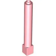 Support Round 1 x 1 x 6 Solid Pillar / Warm Pink