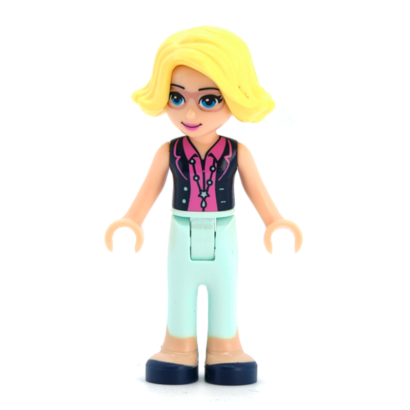 Lego Alicia - Dark Blue Jacket, Light Aqua Trousers