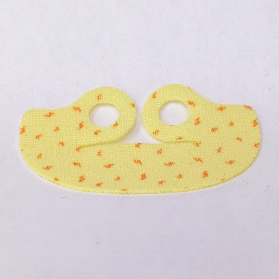 Lego Neckwear Cape Collar with Bright Light Orange Fur print / Bright Light Yellow