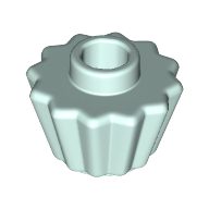 Lego Food Cupcake with Stud / Light Aqua