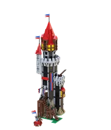 Black knights round tower