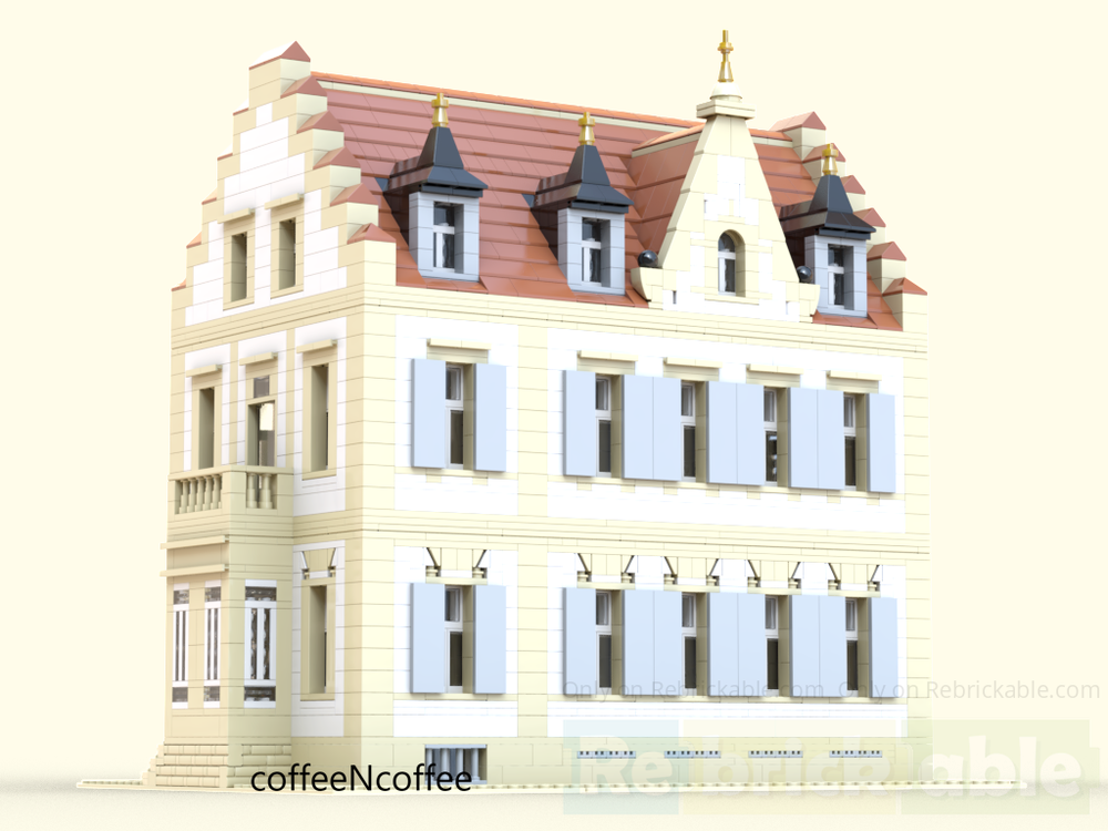Lego Karl Benz Haus (Carl Benz House, Ladenburg)