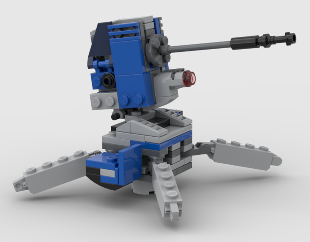 Lego AV-7 Anti-Vehicle Cannon based on set 75345