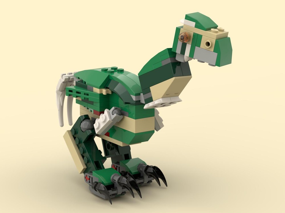 Lego 31058 Gastornis giganteus as predator