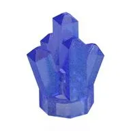 Rock 1 x 1 Crystal 5 Point / Opal Trans-Purple