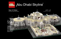 Qasr Al Watan 1:1000 Model - Abu Dhabi