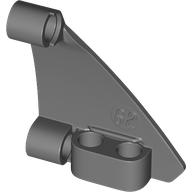 Lego Technic Panel Triangle 5 x 4 Right / Dark Bluish Gray