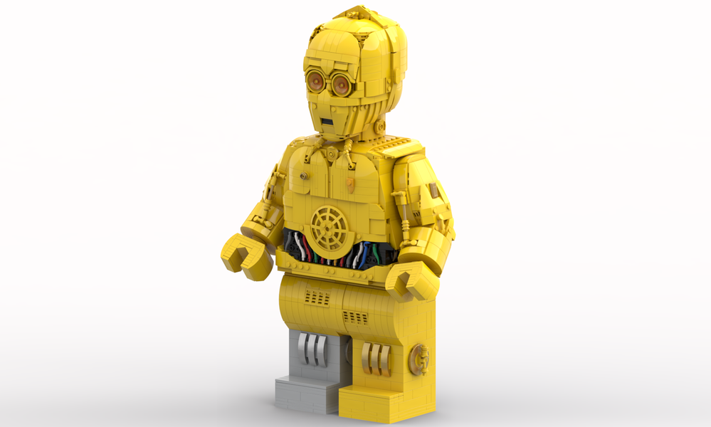 Lego C-3PO megafigure
