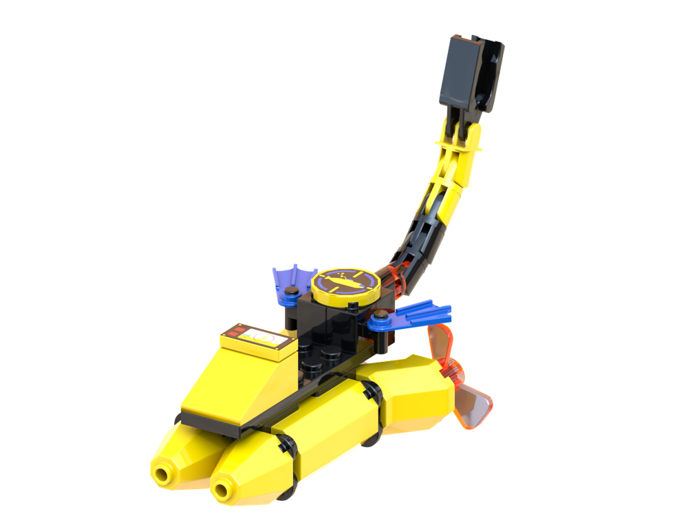 Lego Aqua - Mini Working Submarine