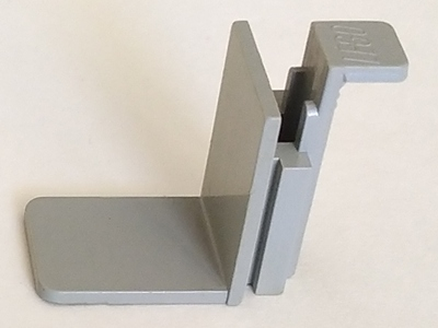 Lego Forklift Carriage 2 x 2 Plate / Light Gray