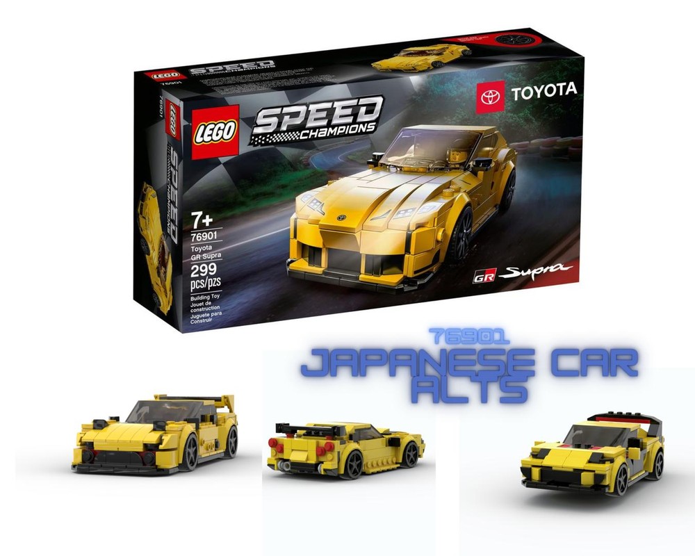 Lego (76901) Japanese car bundle with 76901