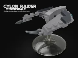Microscale Cylon Raider