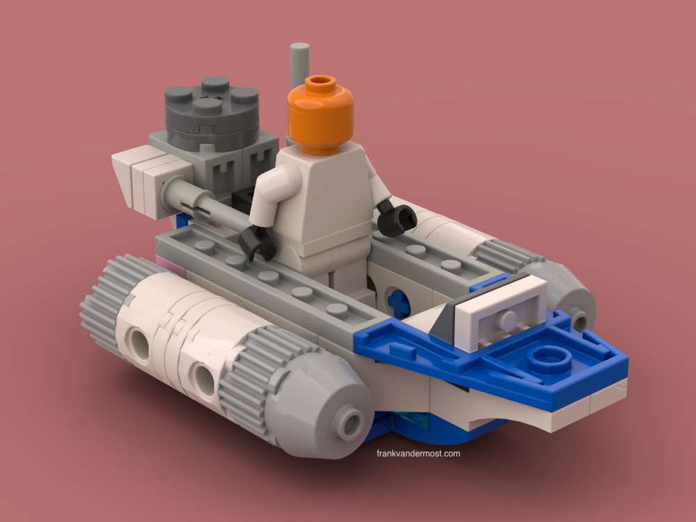 Lego Captain R's speedboat
