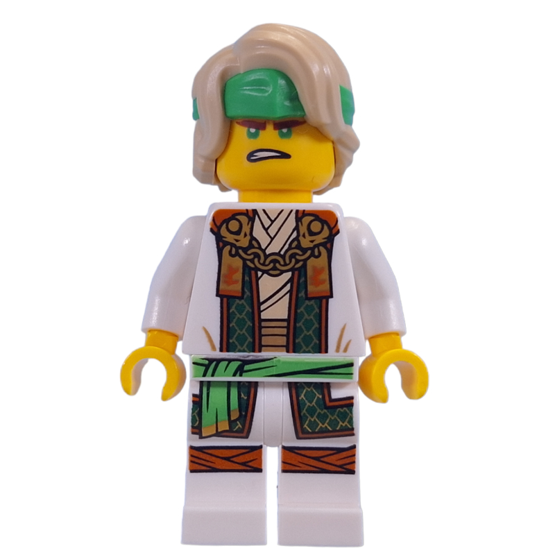 Lego Lloyd, White Suit, Hair