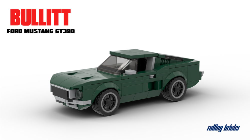 Lego Ford Mustang GT390 from Bullitt