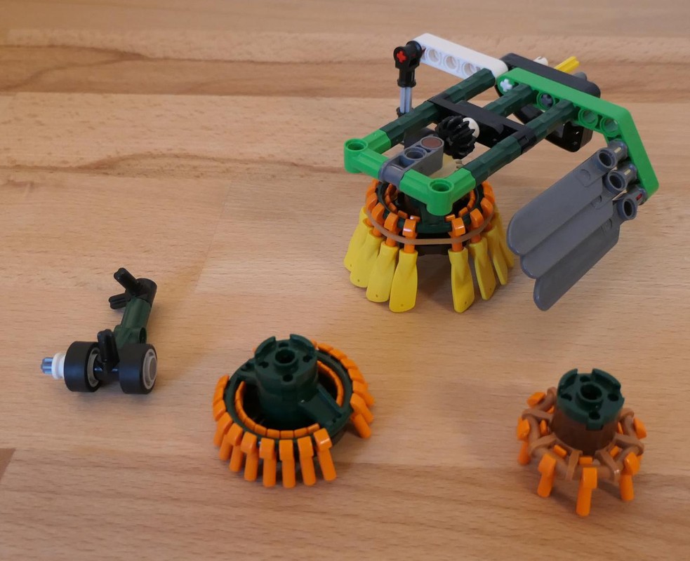 Lego Weed Brush for Single-Axle Tractor #19