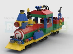Legoland Train Engine and Tender