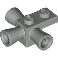 Brick Special 1 x 1 with 3 Speakers / Loudspeakers / Space Positioning Rockets / Light Gray
