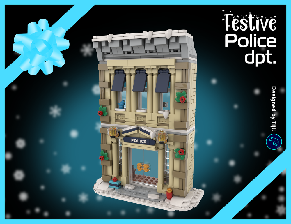 Lego Festive Police Department